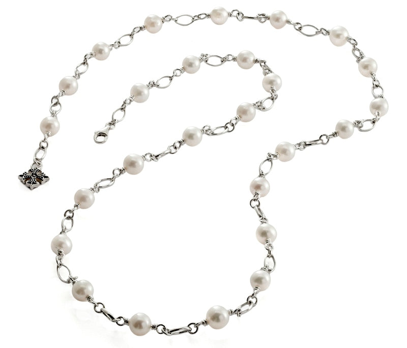 Indah Bead Chain - necklace - KIR Collection - designer sterling silver jewelry