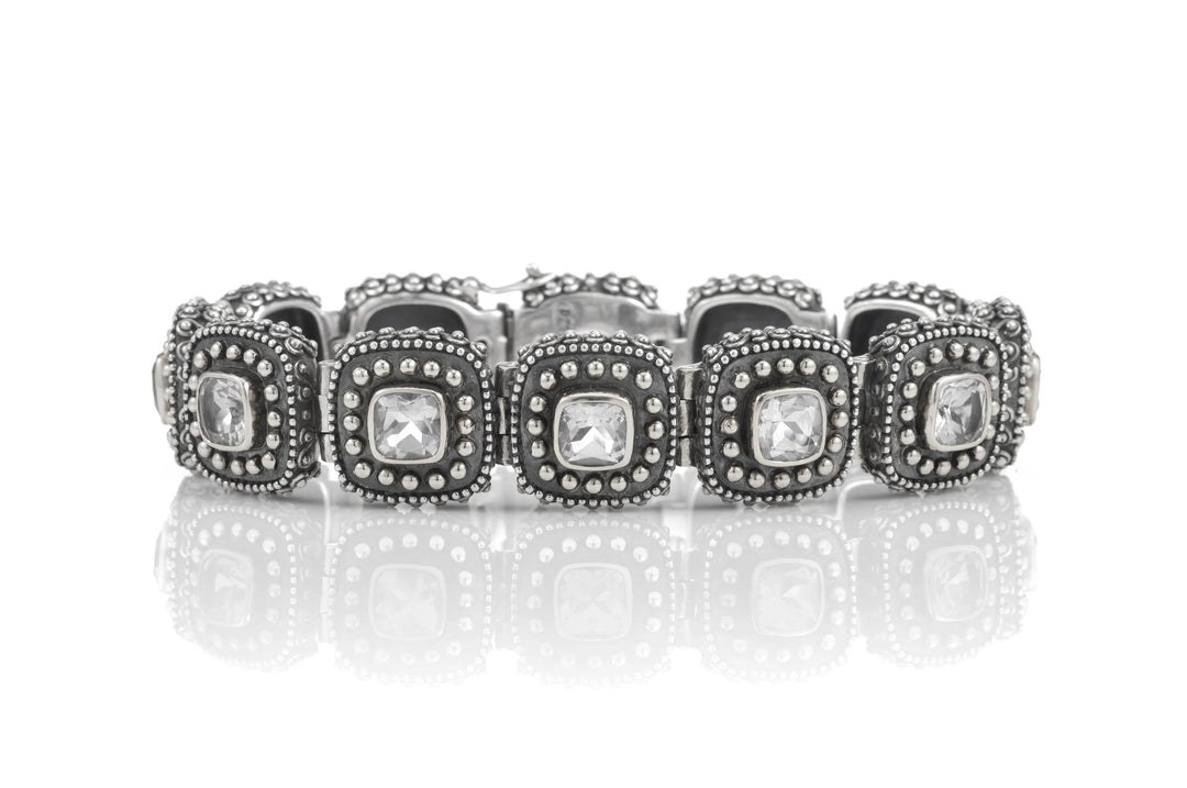 Tiffany Square Beaded Bracelet