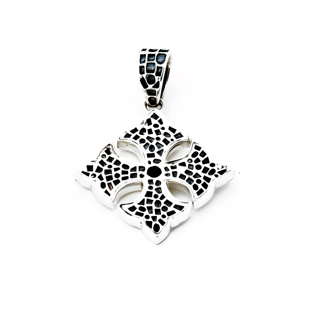 Small Scottie Stamped Logo Pendant