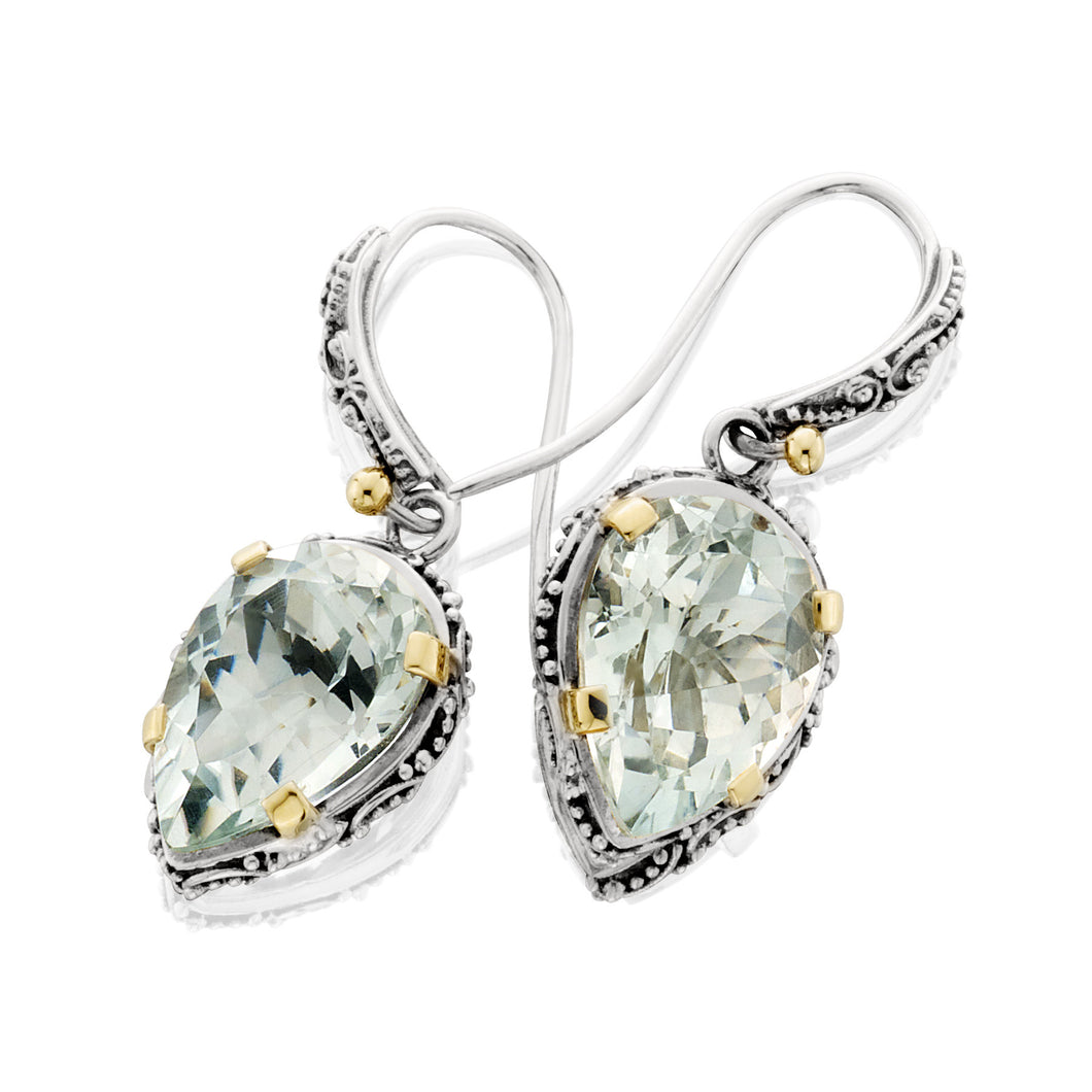 Susan Drop Earrings - earring - KIR Collection - designer sterling silver jewelry