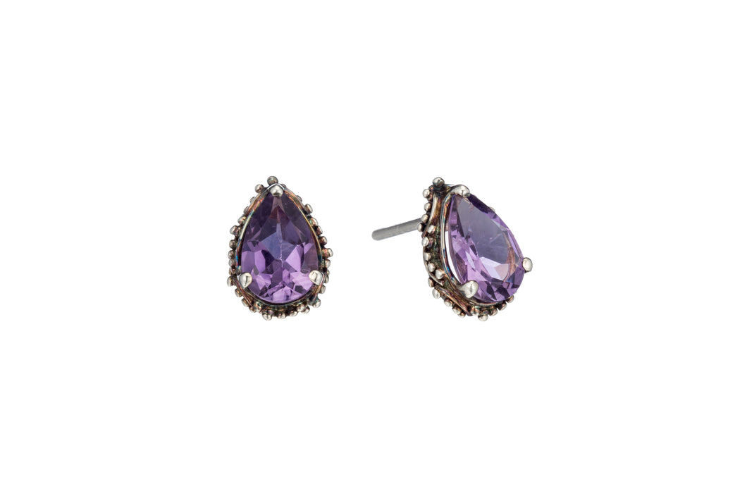 Susan Mini Post Earrings - earring - KIR Collection - designer sterling silver jewelry