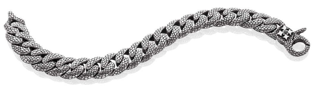 Georgie Curb Chain Bracelet - bracelet - KIR Collection - designer sterling silver jewelry 