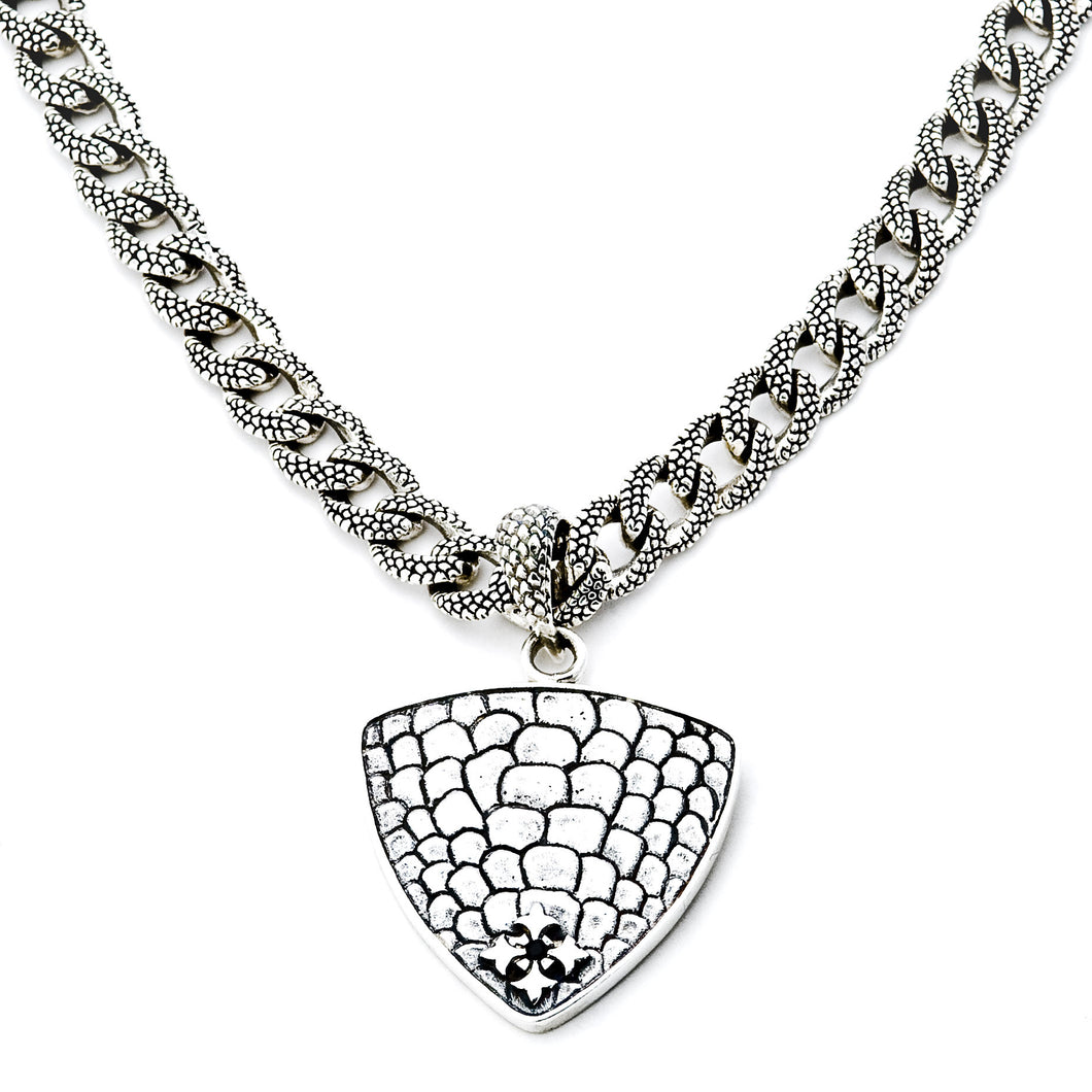 Georgie Pick Pendant - pendant - KIR Collection - designer sterling silver jewelry