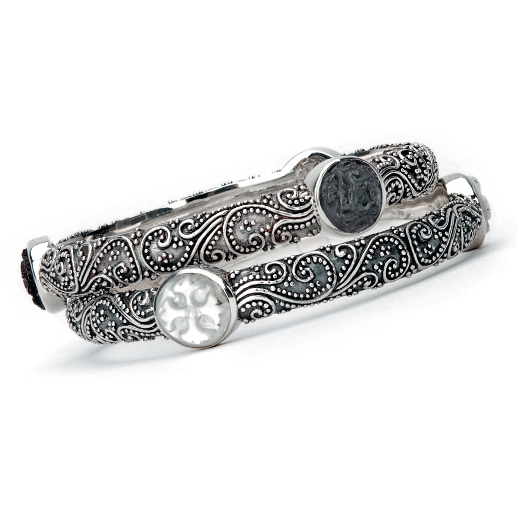 Samantha Bangle - bracelet - KIR Collection - designer sterling silver jewelry