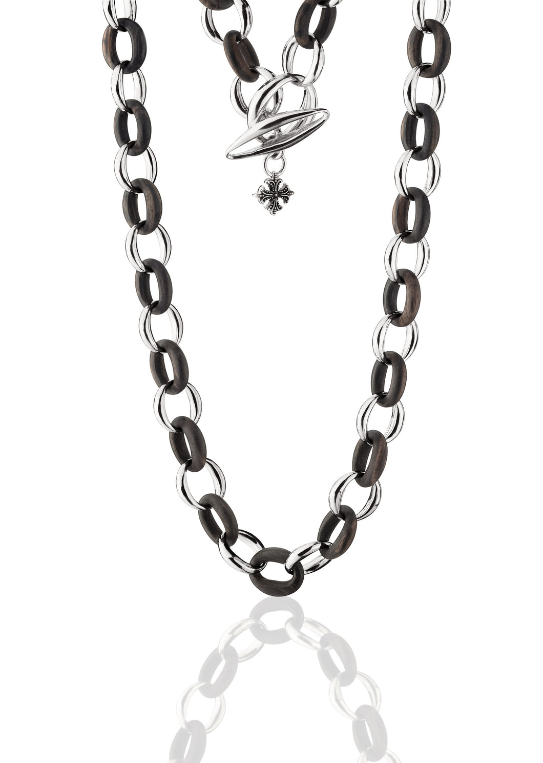 Asmara Link Necklace - necklace - KIR Collection - designer sterling silver jewelry