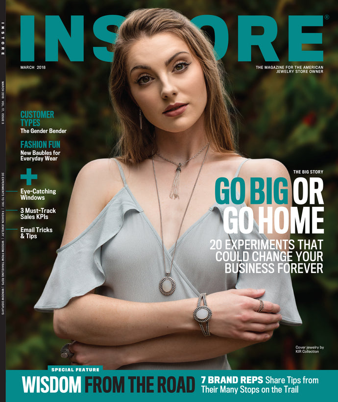 KIR on the Cover of INSTORE Magazine, March 2018