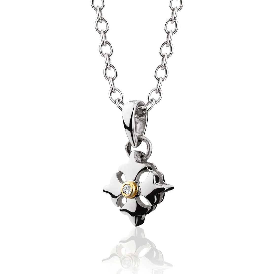 Single Logo Drop Necklace
