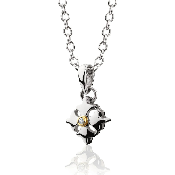 Single Logo Drop Necklace