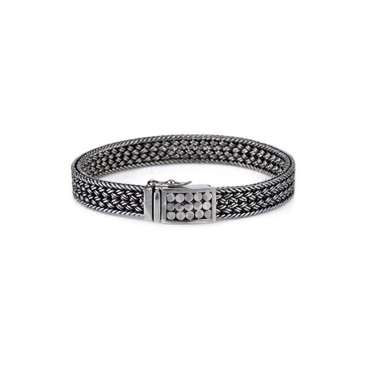 Davis Disk Woven Bracelet