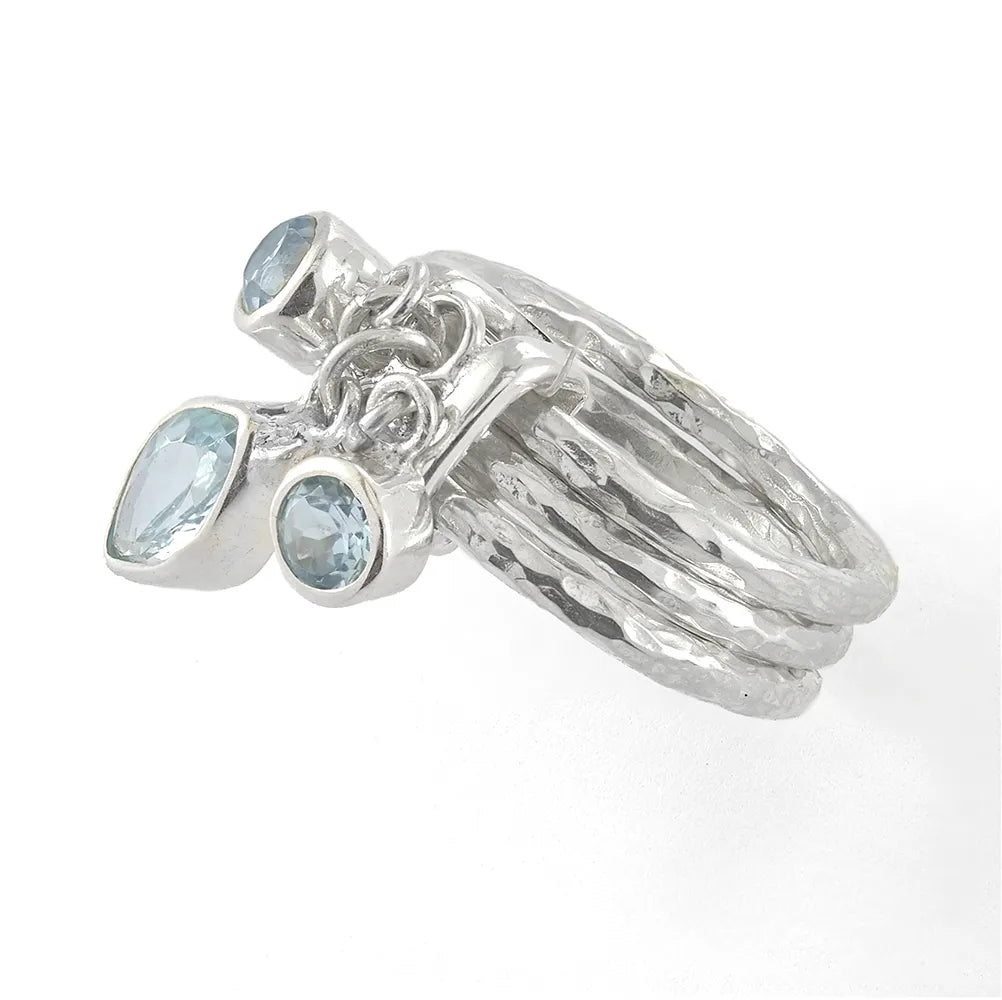 Triple Shaker Ring - Three Band