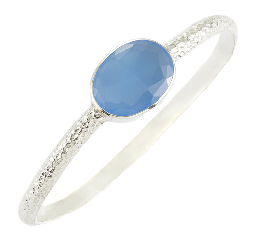 Polki Bangle - bracelet - KIR Collection - designer sterling silver jewelry 