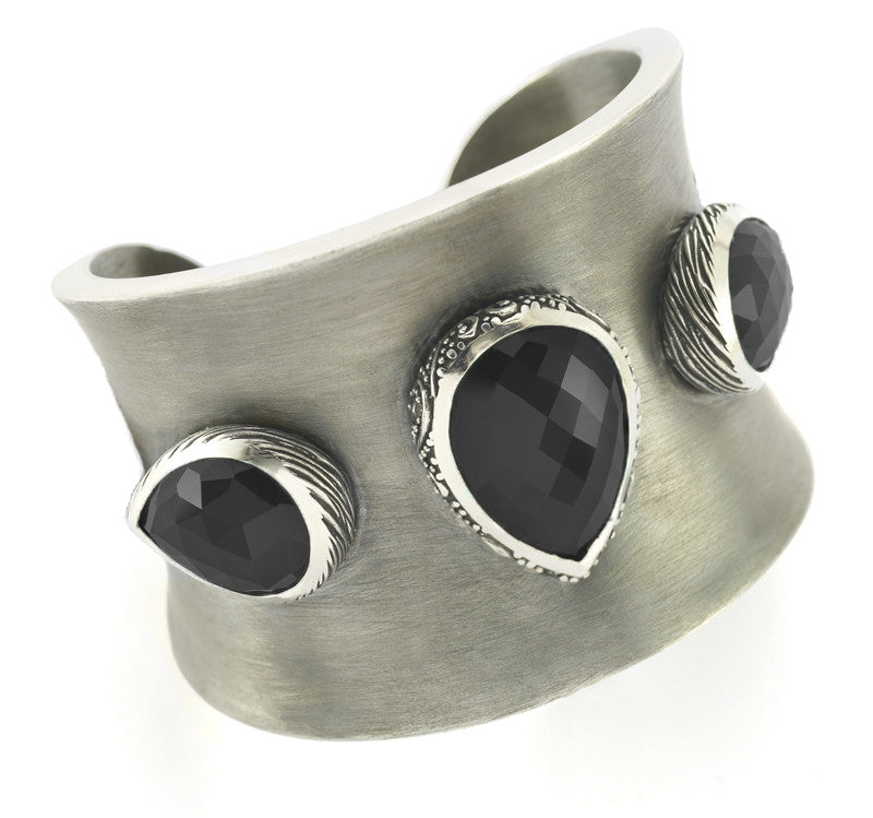 Chandi Cuff - bracelet - KIR Collection - designer sterling silver jewelry 