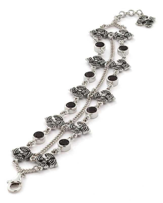 Pelangi Falls Bracelet - bracelet - KIR Collection - designer sterling silver jewelry 