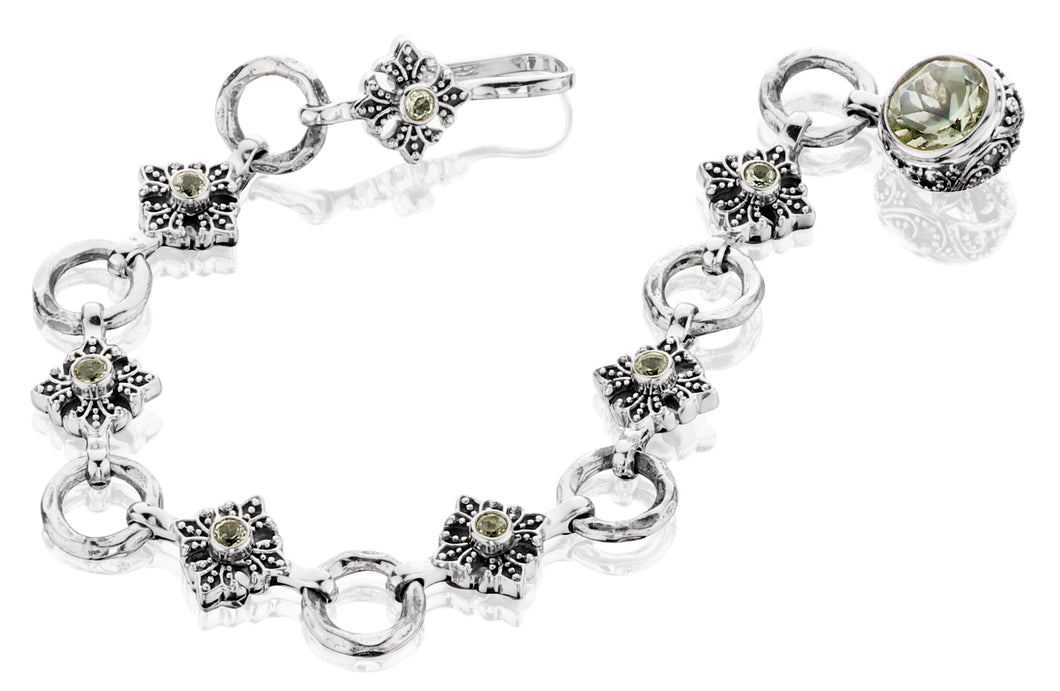 Samara Logo Bracelet - bracelet - KIR Collection - designer sterling silver jewelry 