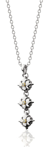 Logo link Necklace - necklace - KIR Collection - designer sterling silver jewelry 