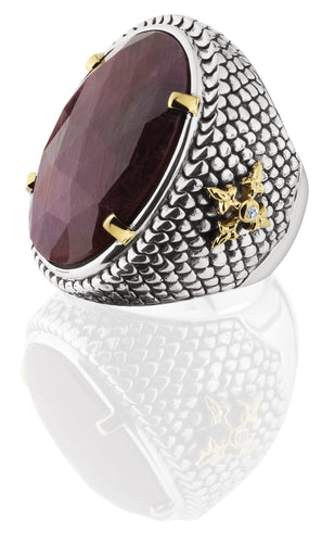Signature Cocktail Ring - ring - KIR Collection - designer sterling silver jewelry 