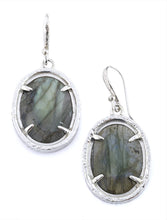 Polki Earring - earring - KIR Collection - designer sterling silver jewelry 