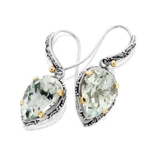 Susan Drop Earrings - earring - KIR Collection - designer sterling silver jewelry 