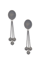 Stupa Drusy Earring - earring - KIR Collection - designer sterling silver jewelry 