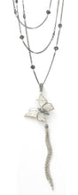 Butterfly Tassel Penadant - pendant - KIR Collection - designer sterling silver jewelry 