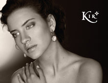 Samantha Drop Earrings - earring - KIR Collection - designer sterling silver jewelry 