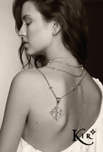 Jenny No Stone Station Necklace - necklace - KIR Collection - designer sterling silver jewelry 