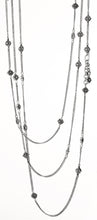 Jenny No Stone Station Necklace - necklace - KIR Collection - designer sterling silver jewelry 