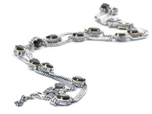 Kirsten Stone Station Necklace - necklace - KIR Collection - designer sterling silver jewelry 