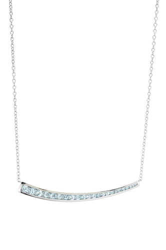 Channel Hook Necklace - necklace - KIR Collection - designer sterling silver jewelry 