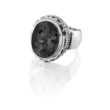 Kirsten Stone Ring - ring - KIR Collection - designer sterling silver jewelry 
