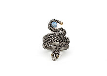 Sophia Snake Ring - ring - KIR Collection - designer sterling silver jewelry 
