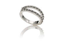 Stupa Split Ring - ring - KIR Collection - designer sterling silver jewelry 