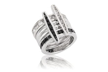 Channel Vertical Ring - ring - KIR Collection - designer sterling silver jewelry 