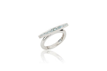 Channel Horizontal Ring - ring - KIR Collection - designer sterling silver jewelry 